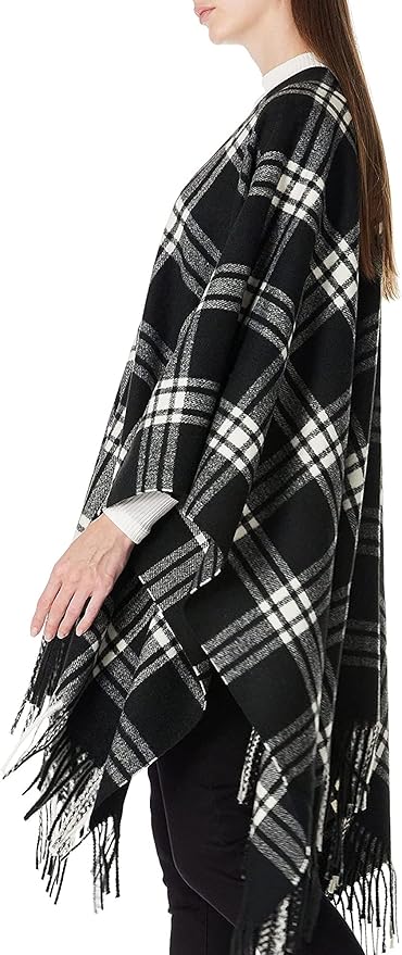 Breezy Lane Women's Shawl Wraps Warm Poncho Ruana Wrap Cardigan