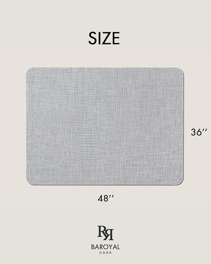 Office Chair Mat for Hardwood Floor Under Desk Computer Rolling Chair Mat for Wood/Tile Floor Non-Slip Heavy Duty Desk Rug PVC Plastic Hard Floor Protector 36" x 48" (Mist)