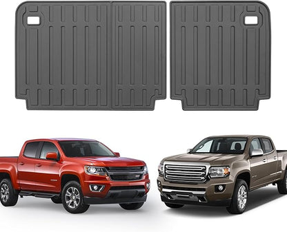 Custom for 2015-2022 Chevy Colorado/GMC Canyon Crew Cab Rear Seat Backrest Mats All Weather TPE Protection Mat Accessories (Not Fit Extended Cab) (for 2015-2022 Chevy Colorado/GMC Canyon Crew Cab)