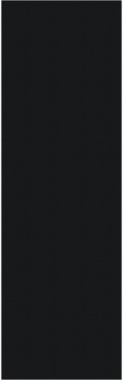 EARTHALL Washable Runner Rug 3x10 Ft Non Slip Runners for Hallways Long Cotton Rubber Backed Kitchen Runner Braided Indoor Floor Carpet Runners for Entryway, Hallway, Kitchen, Black