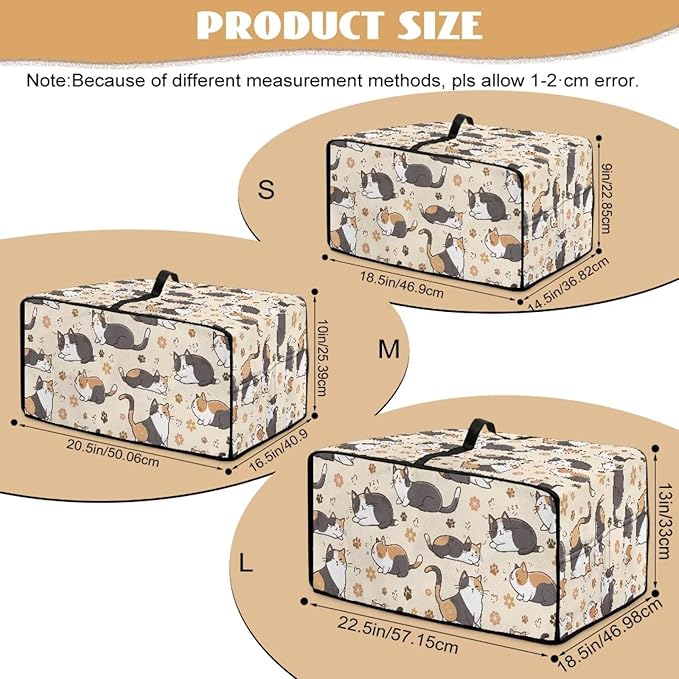 Cute Cats Paw Floral Print Microwave Oven Cover Waterproof Dust-Proof Microwave Oven Cloth Cover Polyester-Linen Fabric Small Appliance Dust Cover Case Protections Protector, M