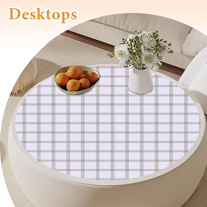 Shelf Liner for Kitchen Cabinets Non Adhesive Drawer Liner Non-Slip Thickened Shelf Liner Paper Strong Easy to Clean for Tool Box Refrigerator with Knife and Tape Measure, White Square, 11.8 x 118 in