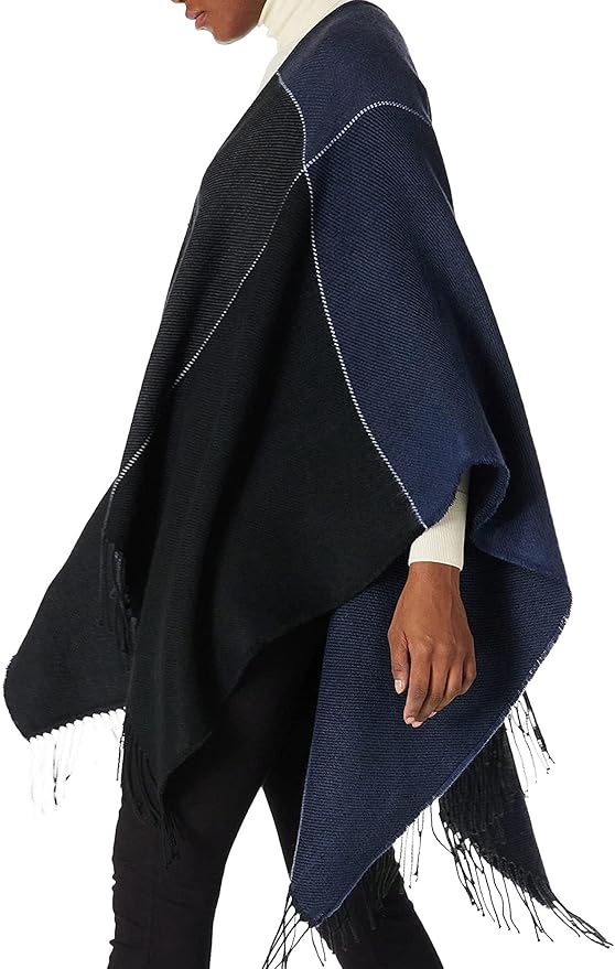 Breezy Lane Women's Shawl Wraps Warm Poncho Ruana Wrap Cardigan