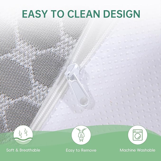 EYN Memory Foam Mattress Cooling Gel Size Matress in A Box Bed Frame Pressure Relief Medium Firm Size Removable Washable Cover Feel Bedroom Essentials CertiPUR-US Certified (5'', Twin)
