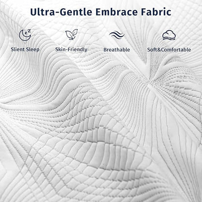 Ballad 3 Inch Gel Memory Foam Mattress Topper California King Size, High Density Cooling Pad with Premium Removable Cover, Pressure Relief Bed Topper, (CertiPUR-US & Oeko-Tex Certified)