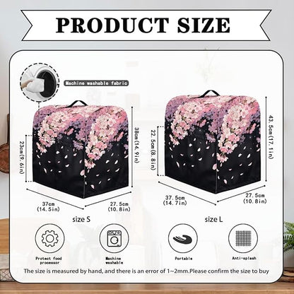 Mixer Dust Covers Cherry Blossom Stand Mixer Covers Protector Dust Cover Marble Design Mixer Cover Kitchen Aid Mixer Covers Accessories Kitchen Decoration
