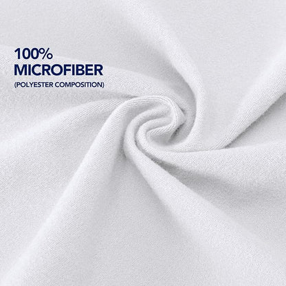 PureFit Stretchy Box Spring Cover Twin - Elastic Fitted Box Spring Wrap Around 4 Sides, Wrinkle & Fading Resistant Fits Twin Size Beds, White