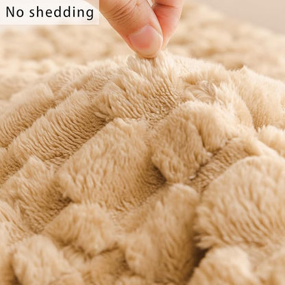 Plush Pet Sofa Covers for Dogs Washable Couch Protector for Cushion, Dog Friendly Furniture Covers Protector