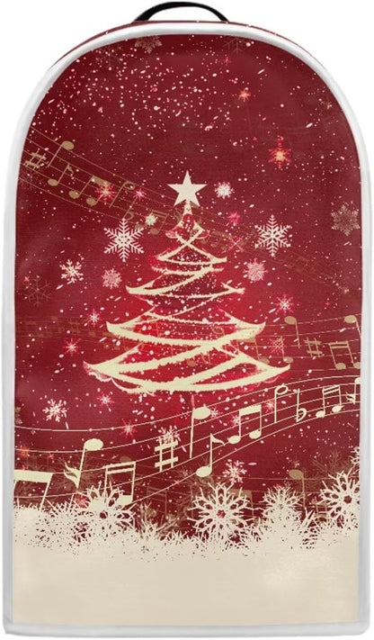 Christmas Blender Cover for Kitchen Countertop Xmas Tree Small Appliance Dust Cover Kitchen Decor Food Processor Protector with Handle Blender Protection Accessories Gift for Holiday