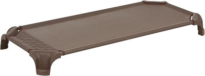 Sprogs Heavy-Duty Stackable Standard Size 52"L Daycare Cots for Kids and Toddlers, Stacking Preschool Classroom Kids Cots for Sleeping, Resting, Naptime, Pack of 4, Natural Colors