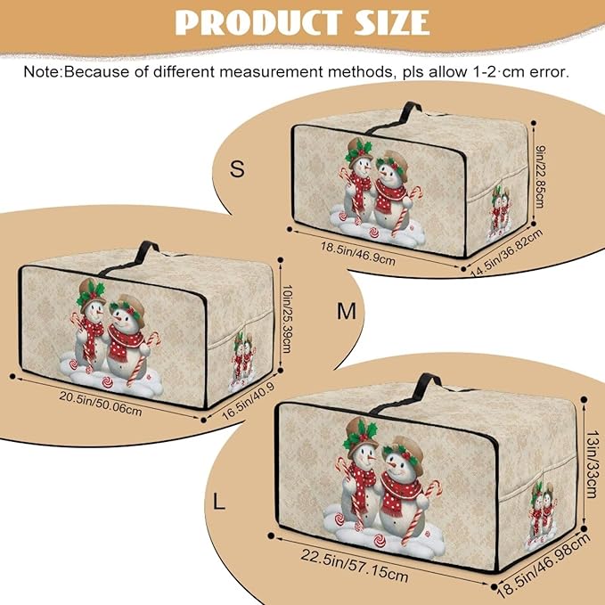 Air Fryer Toaster Oven Dust Cover Protective Microwave Oven Cover Small Appliance Protector Decorations Kitchen Accessories for Christmas, M, Snowman Candy Cane Floral Pattern Beige