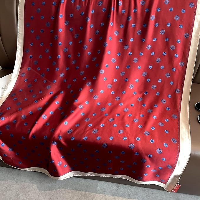 Fashion Scarves Scarf 100% Silk Feeling Scarf Silk Like Scarves Long Lightweight Sunscreen Shawls for Women