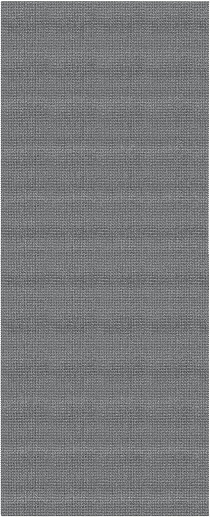 EARTHALL Washable Runner Rug 2.6x8 Ft Non Slip Runners for Hallways Cotton Rubber Backed Kitchen Runner Braided Indoor Floor Carpet Runners for Entryway, Hallway, Kitchen, Bedroom, Charcoal Gray