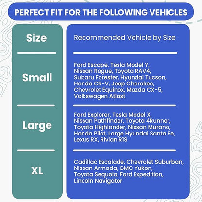 4Knines Split Cargo Liner for SUV – for Dogs & Pets, Heavy-Duty, Waterproof Trunk Mat & Cargo Cover – Fits 60/40 Split Bench & Armrest Pass-Through – Machine Washable, Non-Slip, Durable (Small, Camo)