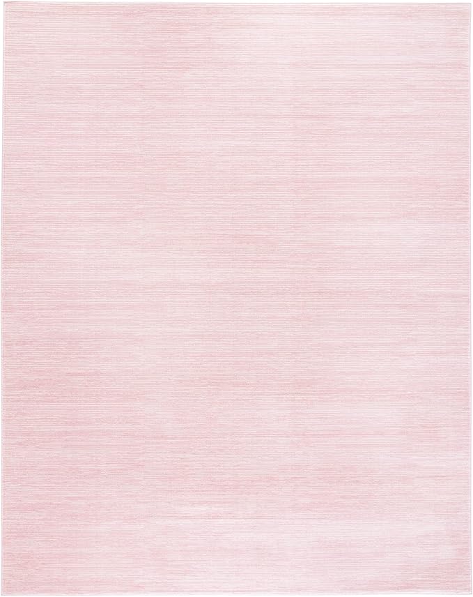 SAFAVIEH Area Rug 8x10 - Vision Collection - Large - Pink, Modern Ombre Design, Non-Shedding & Easy to Clean, Ideal for Living Room, Bedroom, Dining Space (VSN606U)
