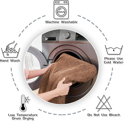 MMEETSKY Small Couch Cover Sofa Covers Washable, Chenille Soft Throws Cover for Loveseat, Sofa Slipcover Multi-Use Furniture Protector for Dogs Pets, 71" x 102", Camel