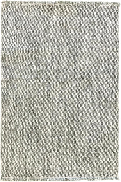 LUXE WEAVERS Solid Machine Woven Green 8x10 Area Rug, Indoor Stain-Resistant Carpet