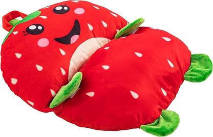 Kid's Nap Buddies Character Preschool Nap Mat, Toddler Sleeping Bag with Pillow for Daycare, Ages 3+