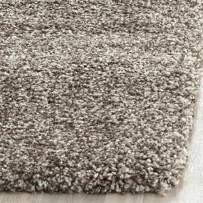 SAFAVIEH Milan Shag Collection Runner Rug - 2' x 12', Grey, Solid Design, Non-Shedding & Easy Care, 2-inch Thick Ideal for High Traffic Areas in Living Room, Bedroom (SG180-8080)