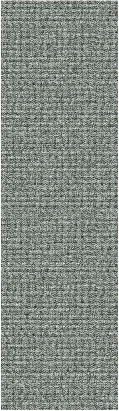EARTHALL Washable Runner Rug 2x7 Ft Non Slip Runners for Hallways Cotton Rubber Backed Kitchen Runner Braided Indoor Floor Carpet Runners for Entryway, Hallway, Kitchen, Bedroom, Green/Grey