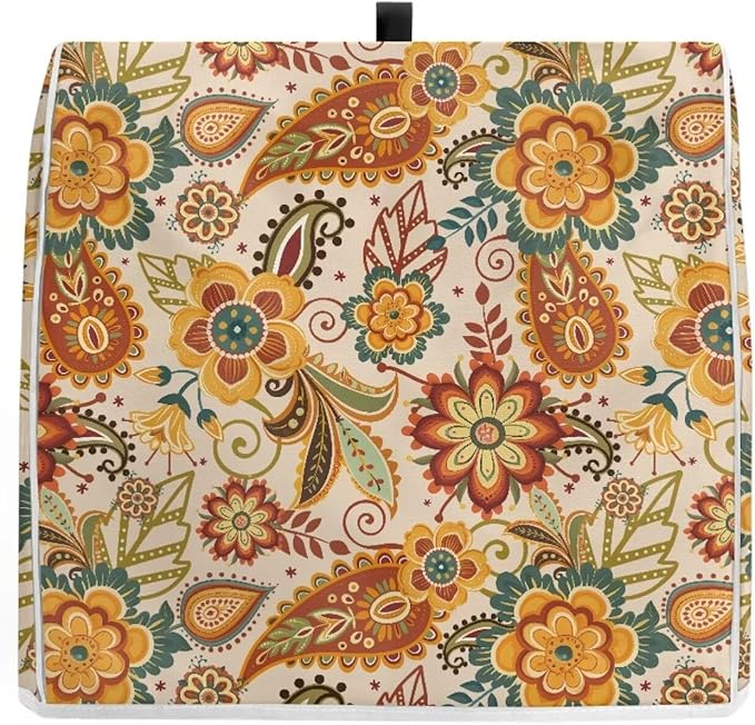 Boho Stand Mixer Cover 4.5-5Qt Mixer Cover Washable Anti-Stain Appliance Covers for Kitchen Counter Mixer Parts & Accessories Home Decoration