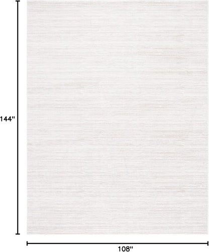 SAFAVIEH Area Rug 9x12 - Vision Collection - Large - Ivory, Modern Ombre Design, Non-Shedding & Easy to Clean, Ideal for Living Room, Bedroom, Dining Space (VSN606J)