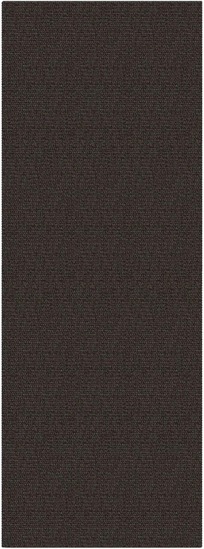 EARTHALL Washable Runner Rug 2x6 Ft Non Slip Runners for Hallways Cotton Rubber Backed Kitchen Runner Braided Indoor Floor Carpet Runners for Entryway, Hallway, Kitchen, Bedroom, Taupe/Coffee