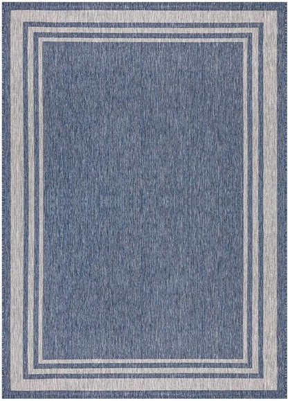 Keen Home Design Terrace Outdoor Area Rug - 10x14 Washable Indoor/Outdoor Rug for Patio, Kitchen, Balcony, Beach, Garden, Deck and Porch, Size: 10'x14'