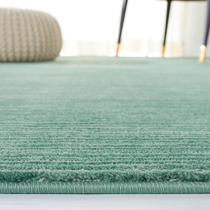 SAFAVIEH Vision Collection Runner Rug - 2'2" x 8', Light Green, Modern Ombre Design, Non-Shedding & Easy to Clean, Ideal for Entryway, Foyer, Bedroom, Hallway (VSN606X)