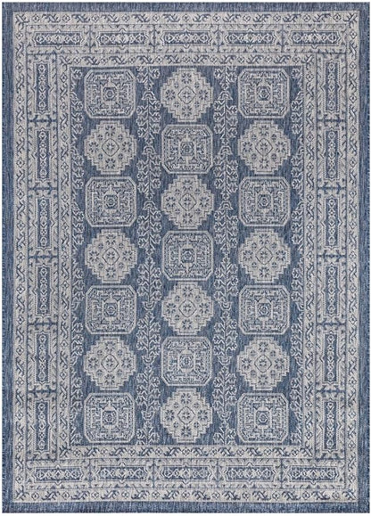 Keen Home Design Terrace Outdoor Throw Rug - 3x5 Washable Indoor/Outdoor Rug for Patio, Kitchen, Balcony, Beach, Garden, Deck and Porch, Size: 3'x5'
