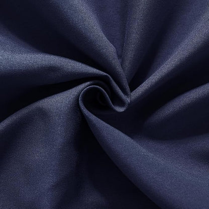 Bed Skirt King Size Ruffled Bed Skirts with Split Corners,14 Inch Drop Dust Ruffle Bed Skirt with Platform, Blue