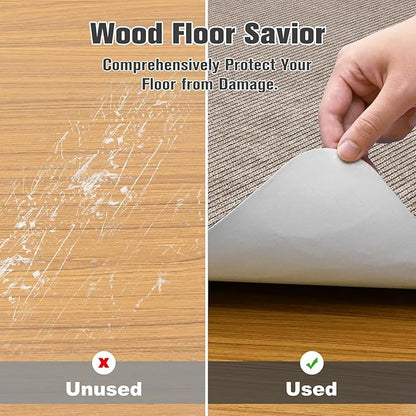 Placoot Desk Chair Mat for Hardwood Floor Corduroy Surface 1/6" Thick 55"x35" Chair Mat for Rolling Chairs-100% Large Anti-Slip Backing Under Desk Low-Pile Office Rug Floor Mat for Office/Home