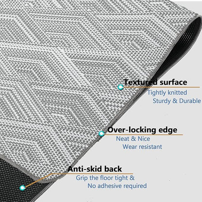 Chair Mat for Hardwood & Tile Floor, 36" x 48" Heavy Duty Office Chair Mat for Rolling Chairs Easy Glide, Anti Slip, Non-Curve, Floor Protector for Home Office