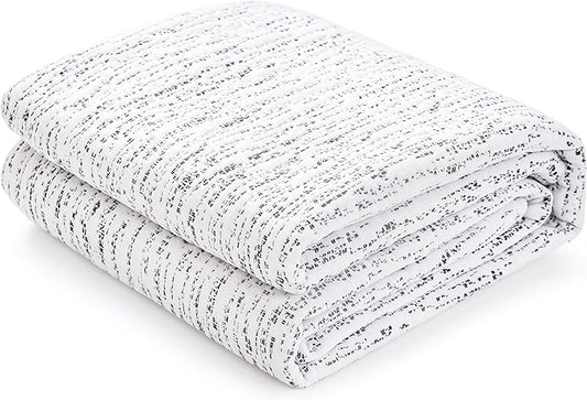 Subrtex Cooling Mattress Topper Cover Full Size 2 Inch (Only Cover) Mattress Topper Protector Bedding Removable Mattress Encasement with Zipper Closure