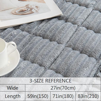 Non Slip Fuzzy Pet Couch Covers for Sofa, Washable Couch Cushion Covers for Large Dogs