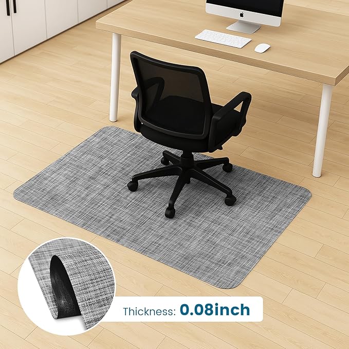 Warmstar Office Chair Mat for Hardwood Floor,Desk Chair Mat,Floor mat for Office Chair, 30" x 48"