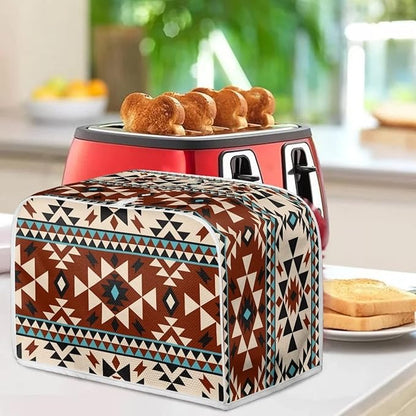 ZFRXIGN Southwestern Toaster Cover 4 Slice Small Appliance Covers Organizer Toaster Bag Washable Toaster Oven Cover Boho Tribal Aztec Native American