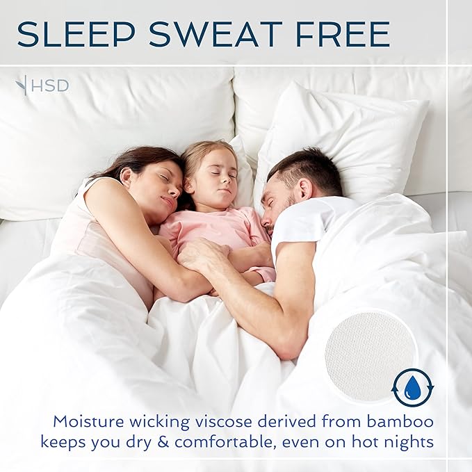Hotel Sheets Direct 4 Piece Bed Sheet Set King Size, 100% Viscose Derived from Bamboo Sheets Set with 2 Pillowcases, Cooling & Breathable Luxury Bedding, Moisture-Wicking & Silky Soft, Burgundy