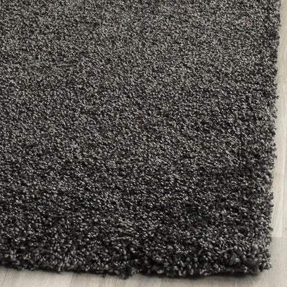SAFAVIEH Milan Shag Collection Area Rug - 8' x 10', Dark Grey, Solid Design, Non-Shedding & Easy Care, 2-inch Thick Ideal for High Traffic Areas in Living Room, Bedroom (SG180-8484)