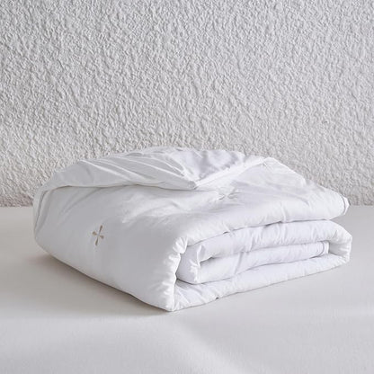 Simple&Opulence Cooling Quilted Mattress Pad – Fitted Sheet Mattress Protector Cover with Elastic Corners, Soft & Breathable, 16 Inch Deep Pocket (White,Queen)