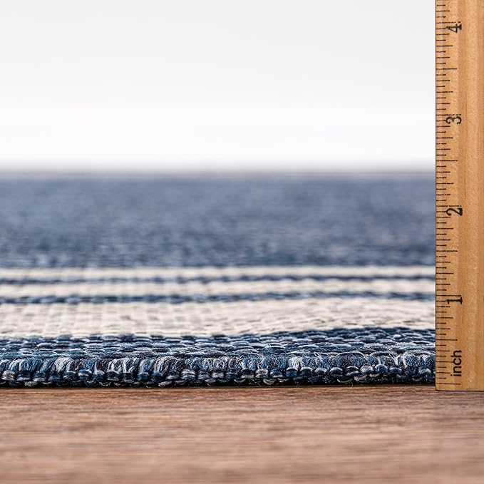 Keen Home Design Terrace Outdoor Runner Rug - 2x6 Washable Indoor/Outdoor Rug for Patio, Kitchen, Balcony, Beach, Garden, Deck and Porch, Size: 2'2"x5'7"