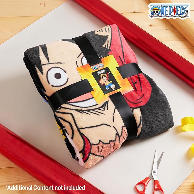 One Piece Fleece Blanket Super Soft Blanket Throw Bed Accessories 150 x 130cm Sofa Throw Bed Blankets Anime Gifts