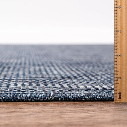 Keen Home Design Terrace Outdoor Runner Rug - 2x10 Washable Indoor/Outdoor Rug for Patio, Kitchen, Balcony, Beach, Garden, Deck and Porch, Size: 2'2"x9'11"