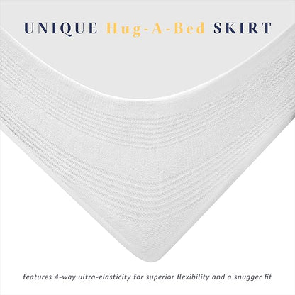 Thick Cotton Mattress Topper King Size for Back Pain Relief - Extra Thick Breathable Mattress Pad - Pillow Top Mattress Cover with 8-22" Unique Design Deep Pocket (78 x 80 Inches, White)