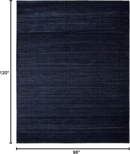 SAFAVIEH Area Rug 8x10 - Vision Collection - Large - Navy, Modern Ombre Design, Non-Shedding & Easy to Clean, Ideal for Living Room, Bedroom, Dining Space (VSN606N)
