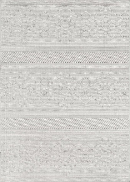 Beverly Rug Micro Loop Large Area Rug White 10x14 Modern Luxury Boho Geometric Durable Indoor Area Rugs for Living Dining Room Office Stain Resistant Non Shedding Casual Indoor Carpet White 10 x 14