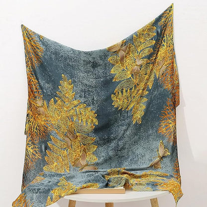 Fashion Scarves Scarf 100% Silk Feeling Scarf Silk Like Scarves Long Lightweight Sunscreen Shawls for Women