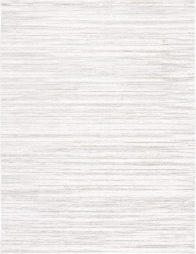 SAFAVIEH Vision Collection Square Rug - 10' Square, Ivory, Modern Ombre Design, Non-Shedding & Easy to Clean, Ideal for Living Room, Bedroom, Dining Space (VSN606J)