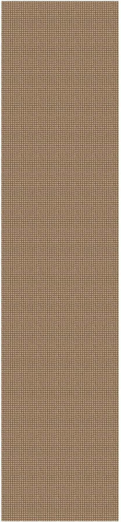 KOZYFLY Long Runners for Hallways 3x12 ft Washable Kitchen Runner Non Slip Rubber Backed Hallway Rugs Cotton Entryway Runner Rug Floor Carpet for Indoor Hall, Backdoor, Kitchen, Tan/Orange/Brown