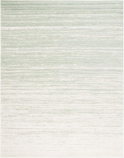 Safavieh Area Rug 11x15 - Adirondack Collection - Large - Sage & Ivory, Modern Ombre Design, Non Shedding & Easy to Clean, Ideal for Living Room, Bedroom, Office, Dining Space (ADR113X)
